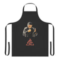 Black apron featuring Vasco Rossi, the legendary Italian rock band