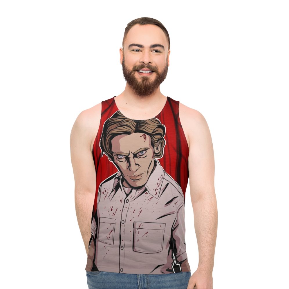 Stranger Things Vecna Henry Creel Fanart Unisex Tank Top