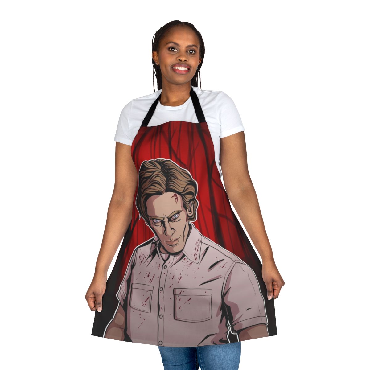 Vecna-inspired apron featuring the character from Stranger Things Season 4