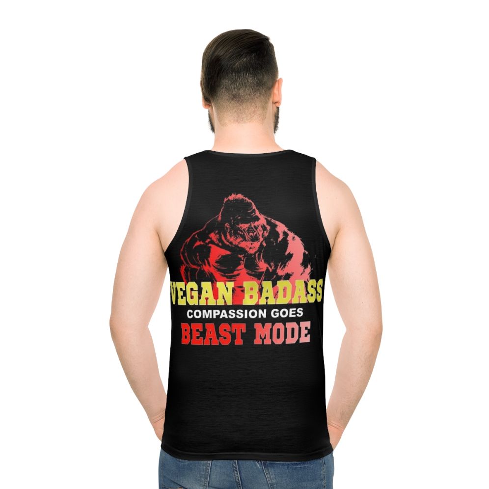Vegan Gorilla Muscle Badass Bodybuilder Tank Top