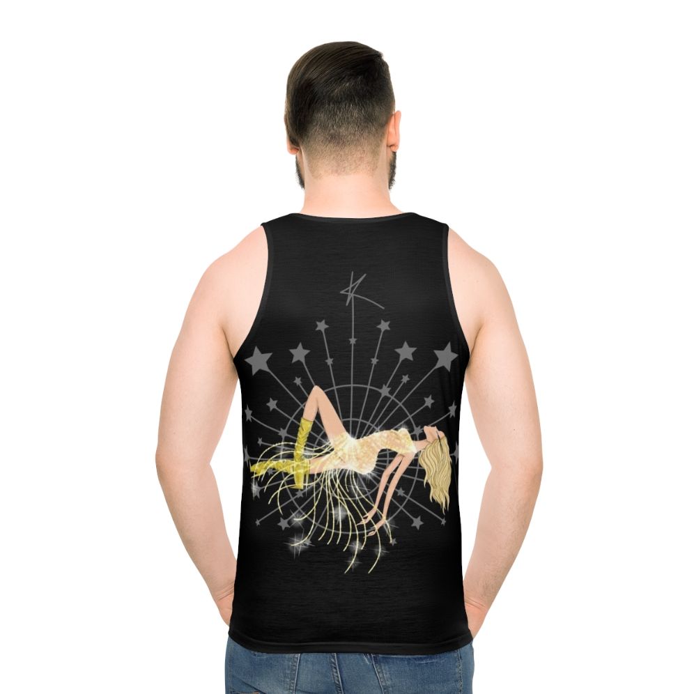 Vegas High Unisex Tank Top featuring Kylie Minogue inspired pop art design