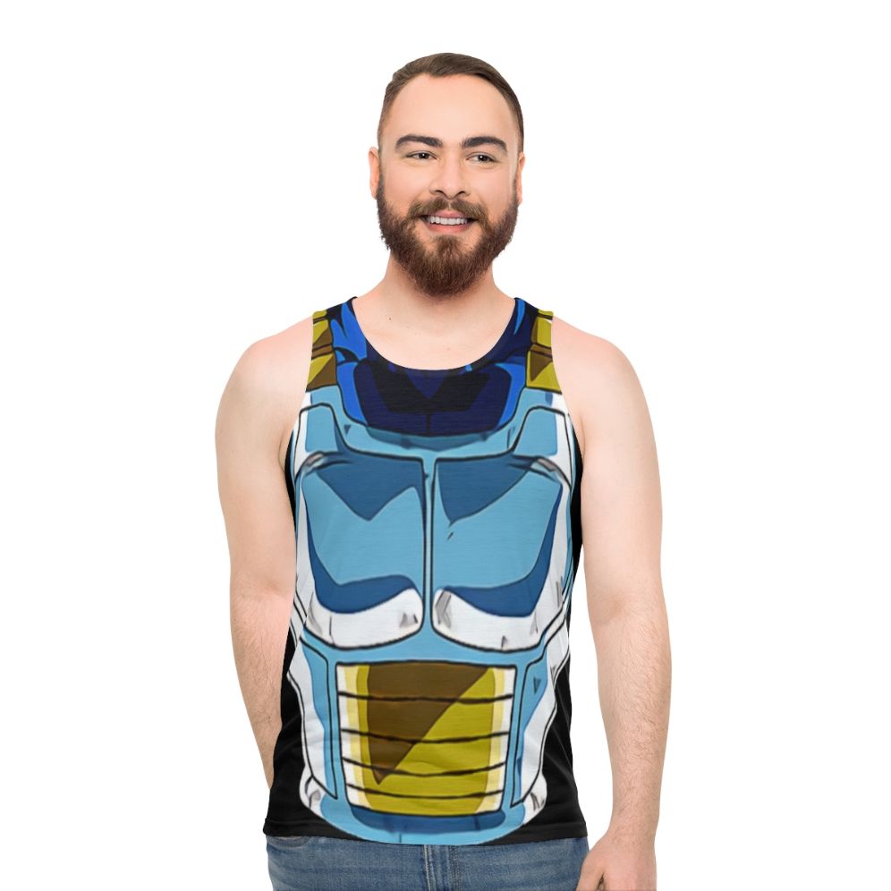 Dragon Ball Vegeta Armor Unisex Tank Top