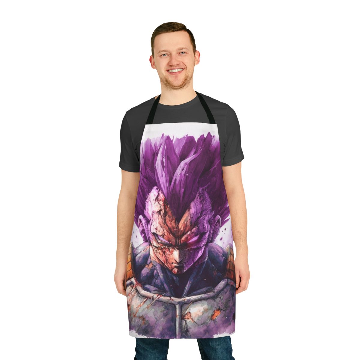 Vegeta Ultra Ego Inspired Apron with Dragon Ball Super Artwork