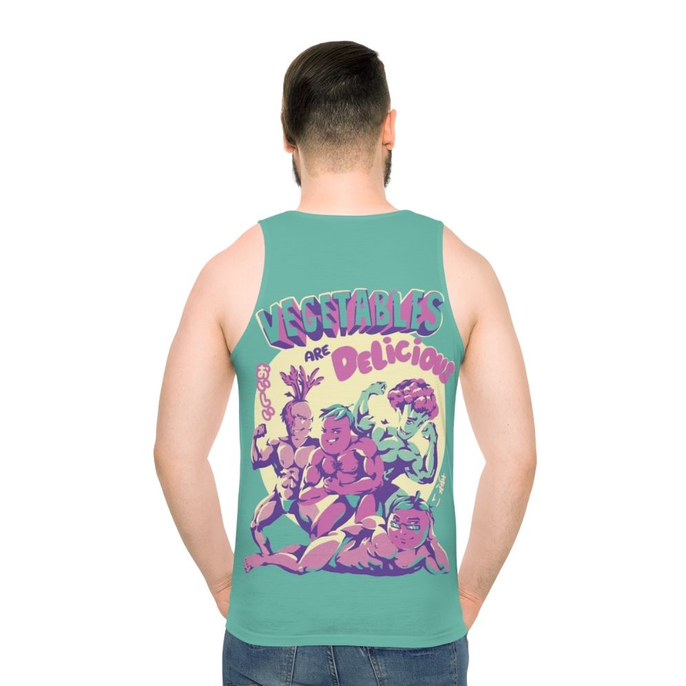 Vegetables Are Delicious Graphic Unisex Tank Top