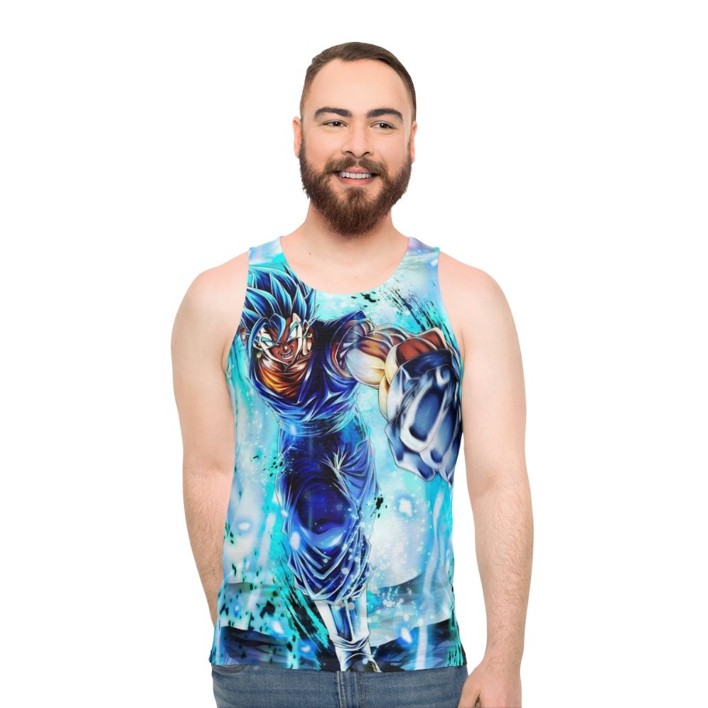 Vegito Blue Dragon Ball Super Anime Tank Top