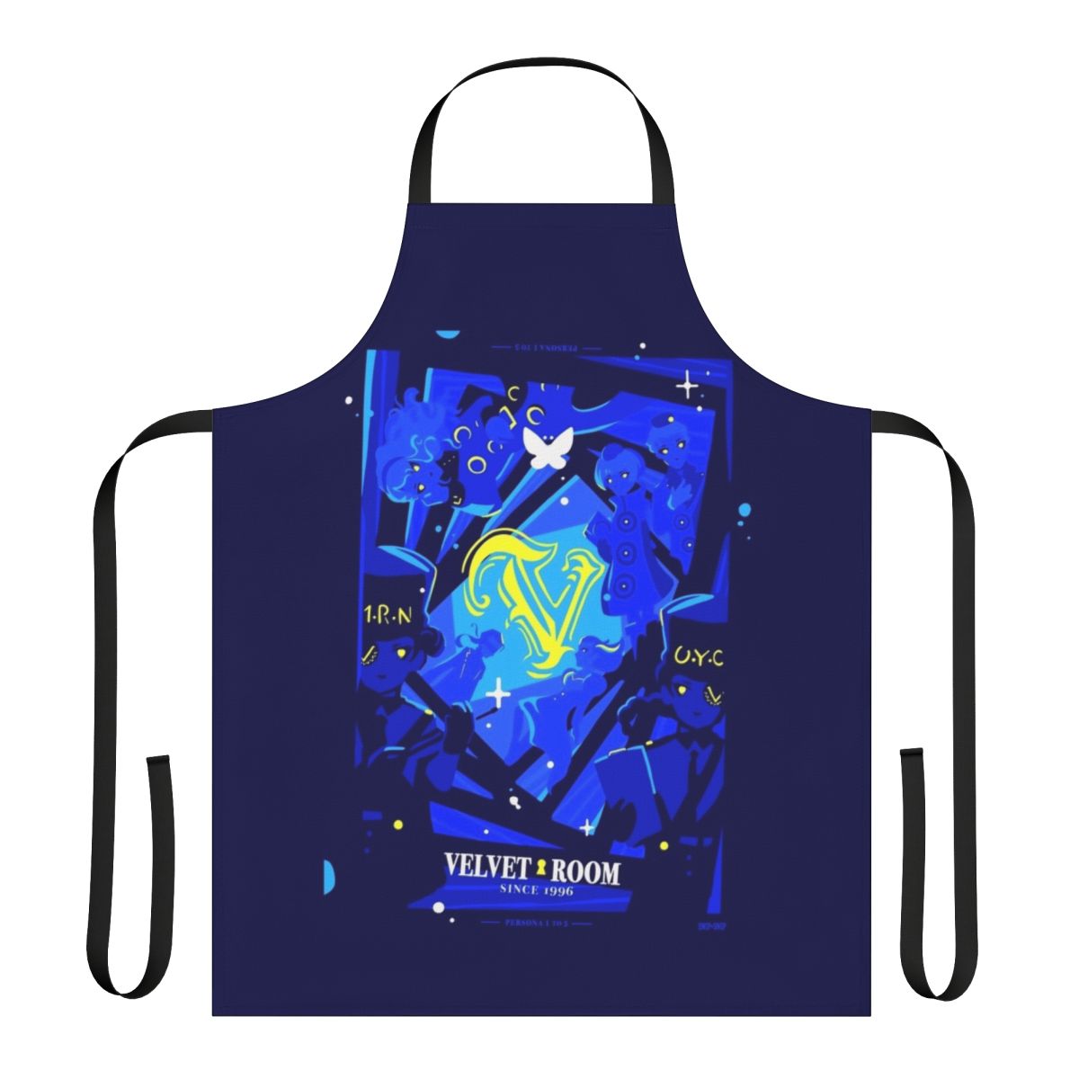 Velvet Room inspired apron with Persona 5 design