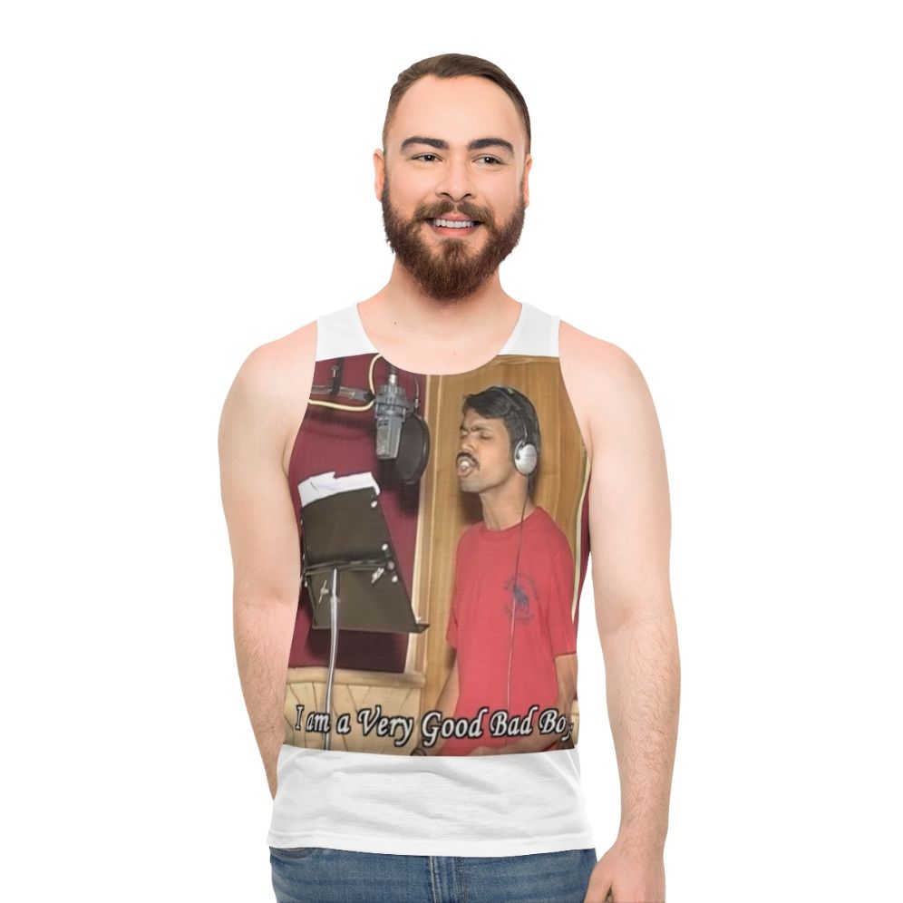 Vennu Mallesh "It's My Life" Meme Unisex Tank Top