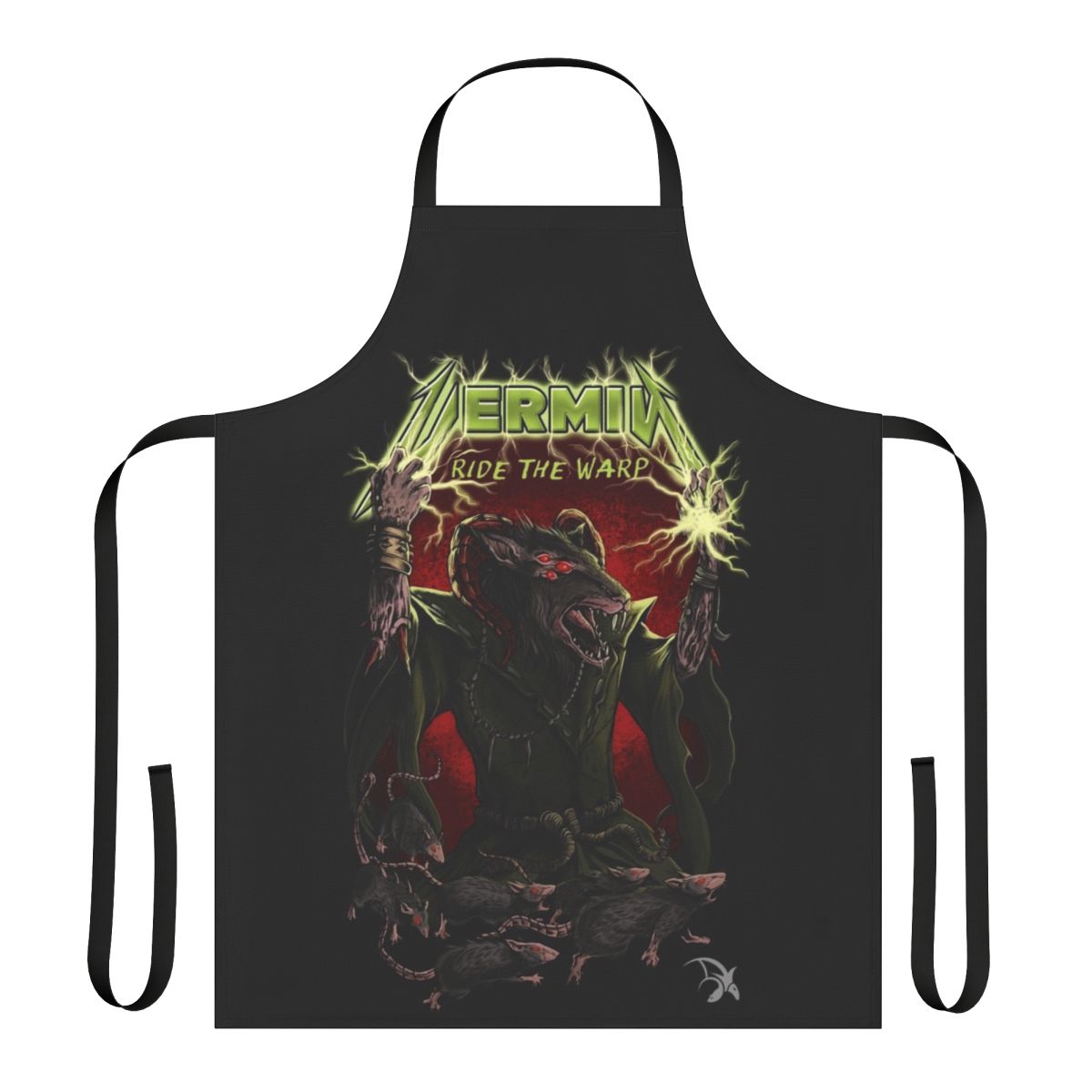 Vermin-Inspired Apron featuring Warhammer-style design elements