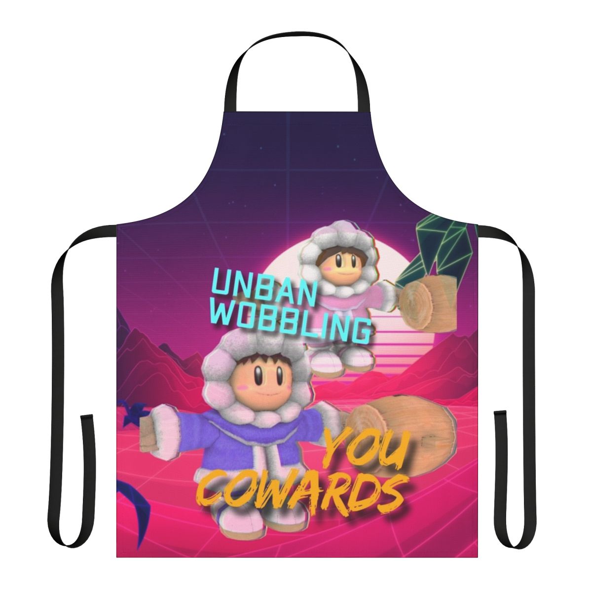 Ice climber-themed apron for Smash Bros fans