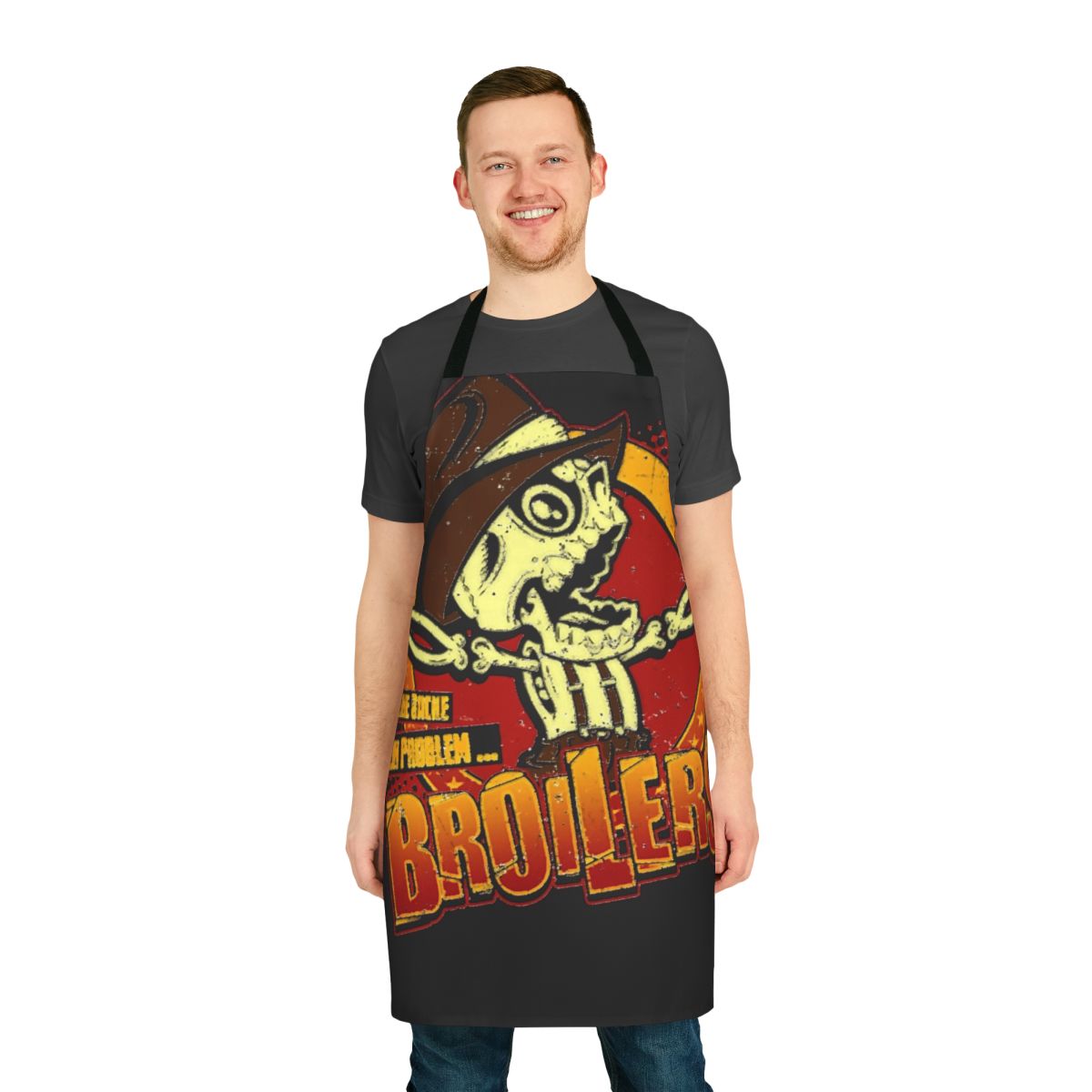 Broiler Chicken Apron with Farmhouse Design for Backyard Chicken Lovers