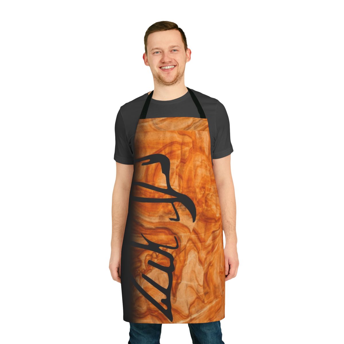 Person wearing a high-quality canyon apron while engaged in outdoor activities
