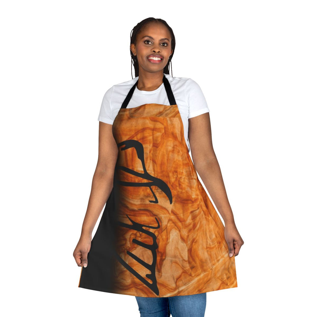 Person wearing a high-quality canyon apron while engaged in outdoor activities
