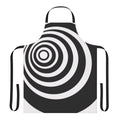 A colorful and multifunctional center apron for a variety of uses in the kitchen, garden, or craft room.