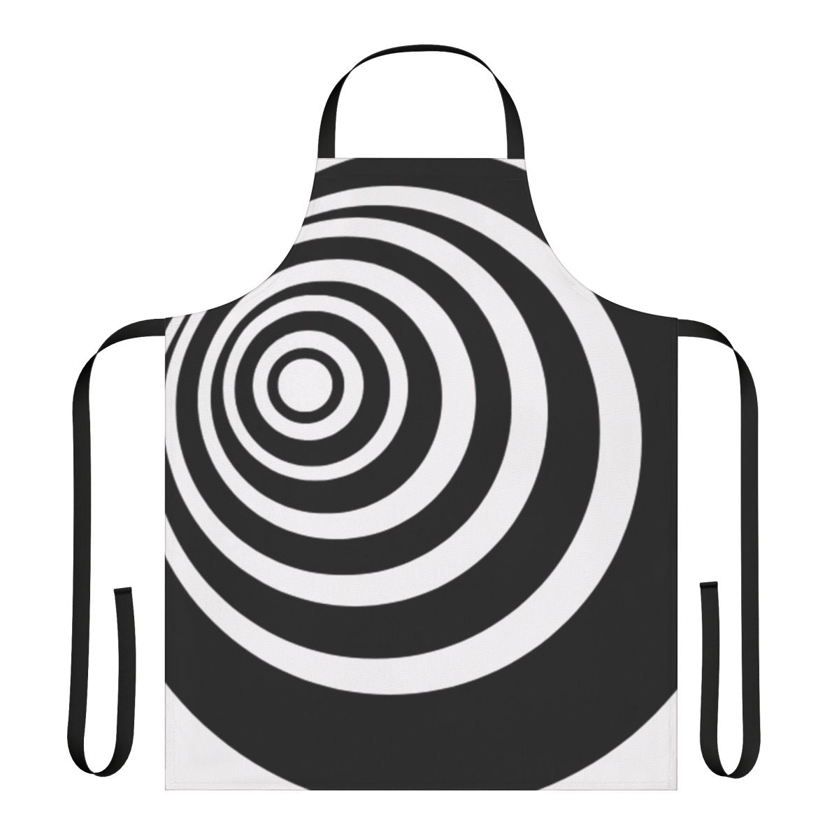 A colorful and multifunctional center apron for a variety of uses in the kitchen, garden, or craft room.