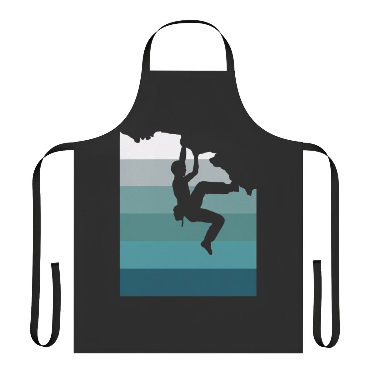 Climber wearing a durable, quick-drying climbing bouldering apron for outdoor sports