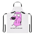 A durable and practical dog apron for cooking, cleaning, and other household chores.