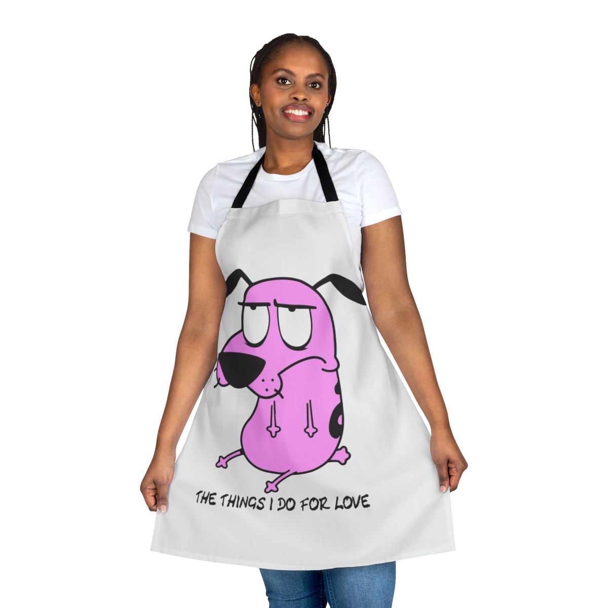 A durable and practical dog apron for cooking, cleaning, and other household chores.