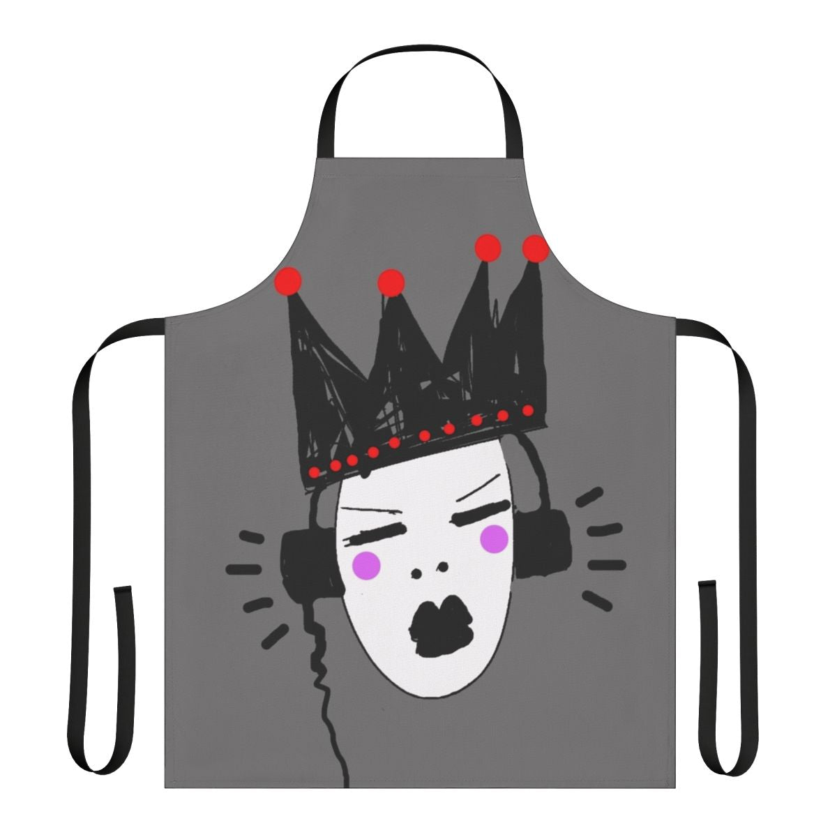A high-quality kitchen apron with a stylish design, perfect for cooking and baking.