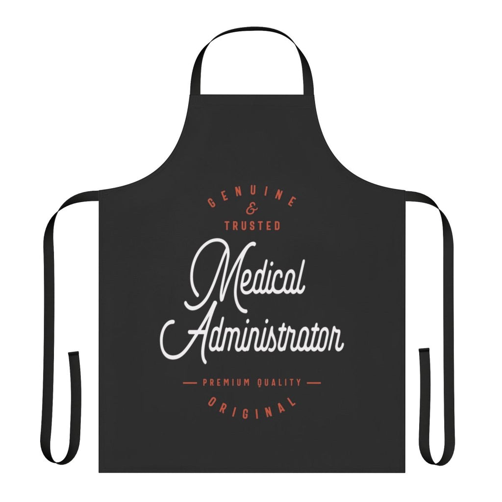 A stylish and functional medical administrator apron for healthcare professionals.