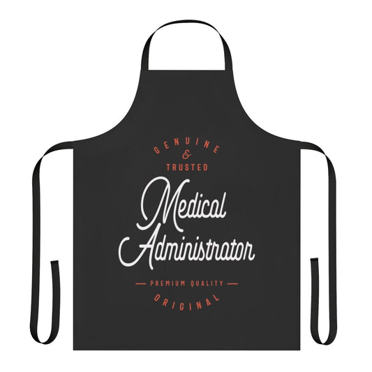 A stylish and functional medical administrator apron for healthcare professionals.