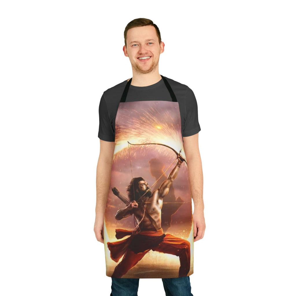 RRR-themed apron for cooking and kitchen tasks