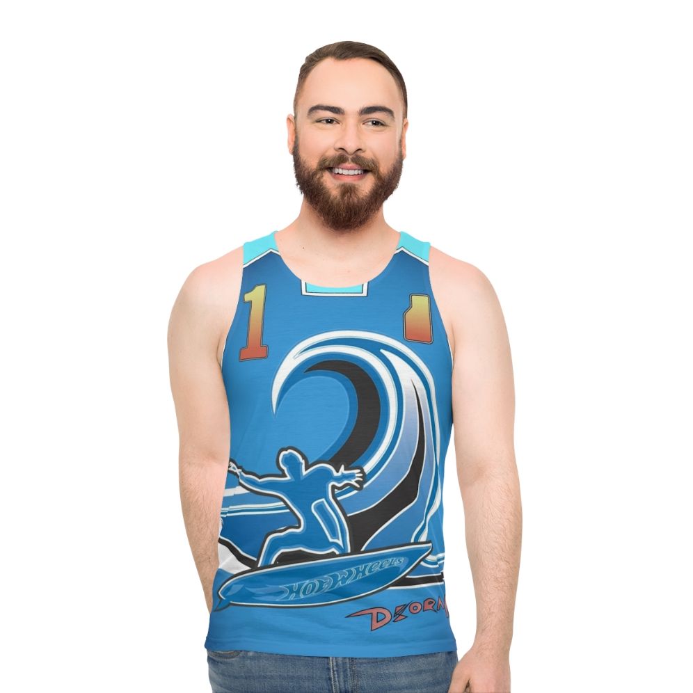 Vert Wheeler Hot Wheels World Race Unisex Tank Top