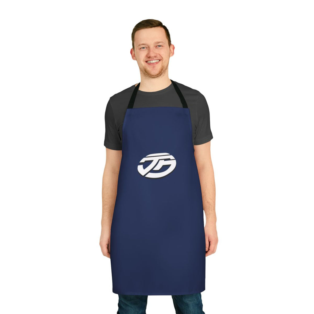 A cosplay apron featuring the character Vert Wheeler from the Hot Wheels Acceleracers series.