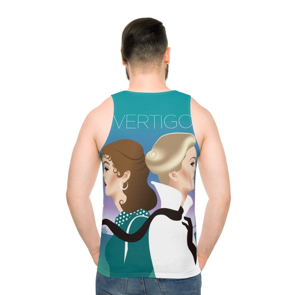 Vertigo Unisex Classic Movie Tank Top featuring Alfred Hitchcock's masterpiece