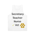 Veterinary Profession Unisex Tank Top