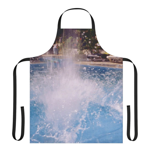 Colorful abstract pattern apron for cooking, baking, and creative pursuits