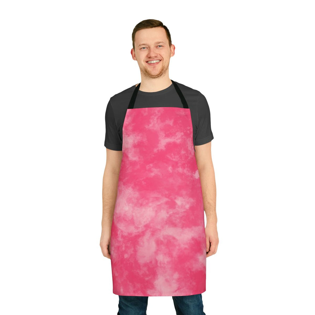Colorful abstract design apron with unique artistic flair