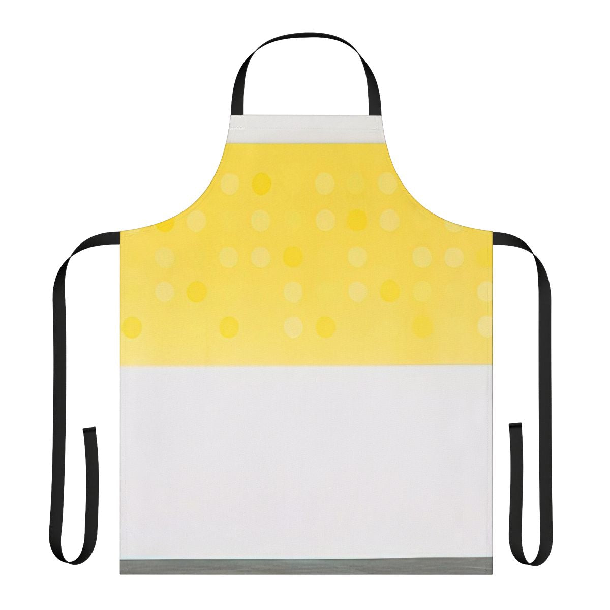 Vibrant abstract art apron featuring geometric optical patterns in the style of Thomas Downing