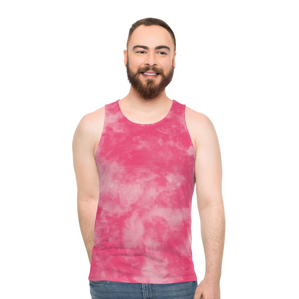 Colorful abstract design unisex tank top