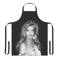 Colorful and elegant apron featuring Dalida-inspired design
