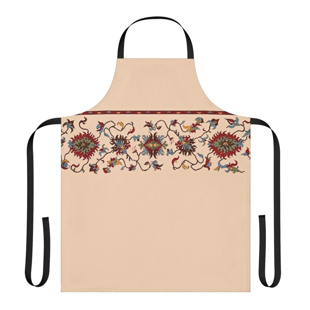 Colorful apron featuring traditional Armenian folk art designs