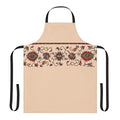 Colorful apron featuring traditional Armenian folk art designs
