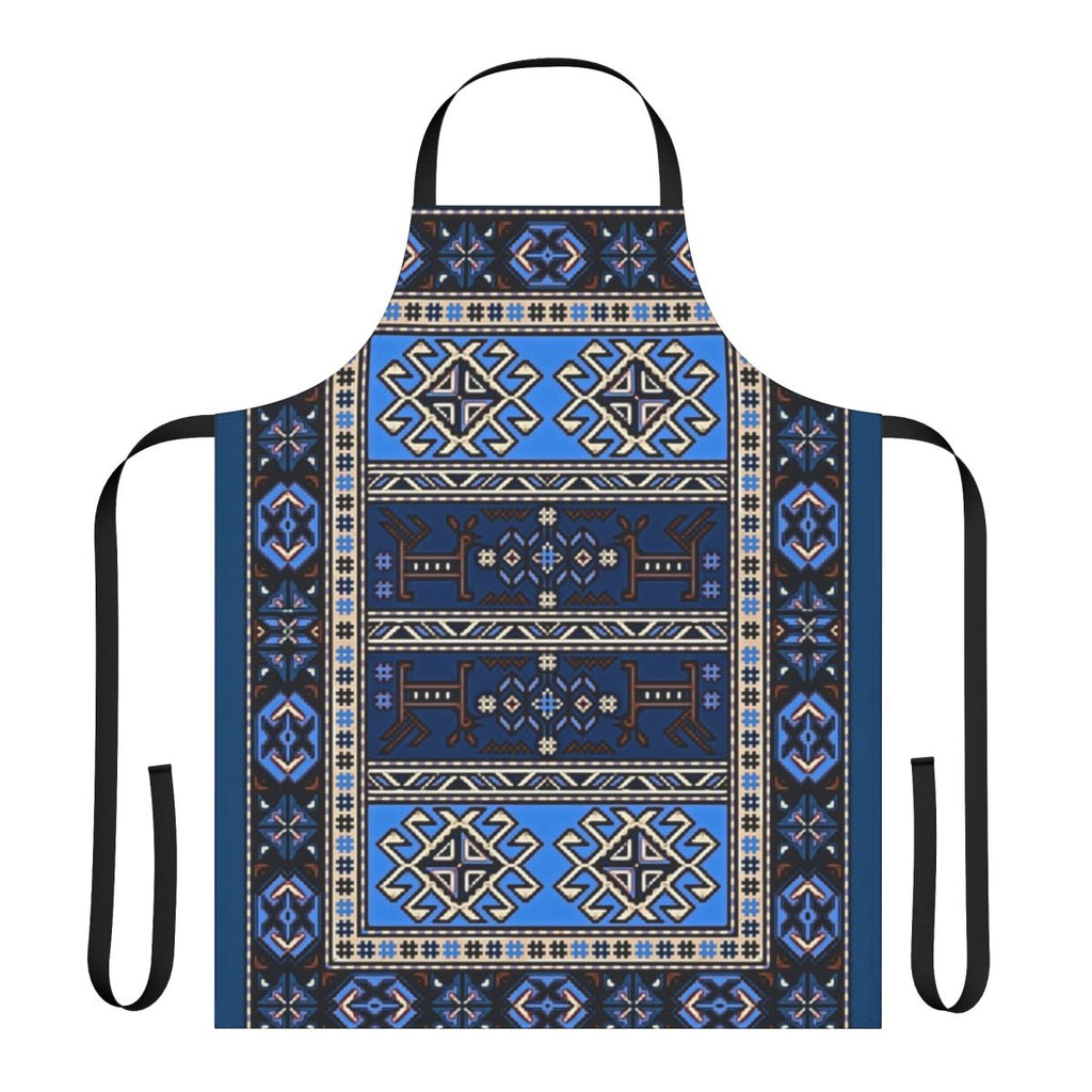 Colorful apron featuring a vibrant Armenian art pattern