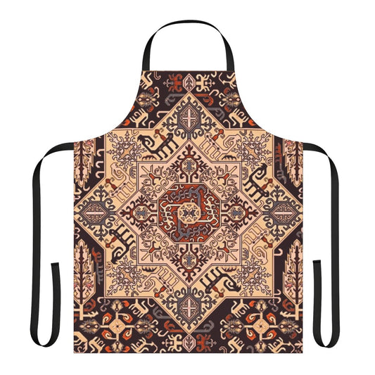 Colorful apron featuring traditional Armenian design elements and patterns