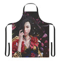 Bebe Rose Apron featuring vibrant colors and fantasy art design