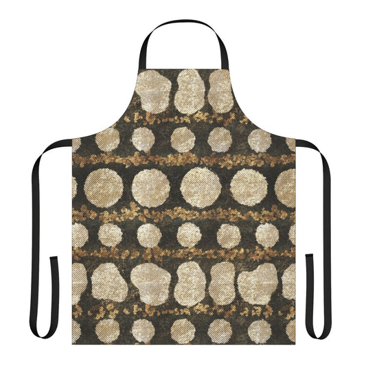 Apron featuring the unique textured pattern of an Australian goanna or monitor lizard