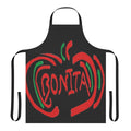 Colorful apron featuring a stylized Bonita apple design, perfect for fans of classic 90s hip hop and rap music.