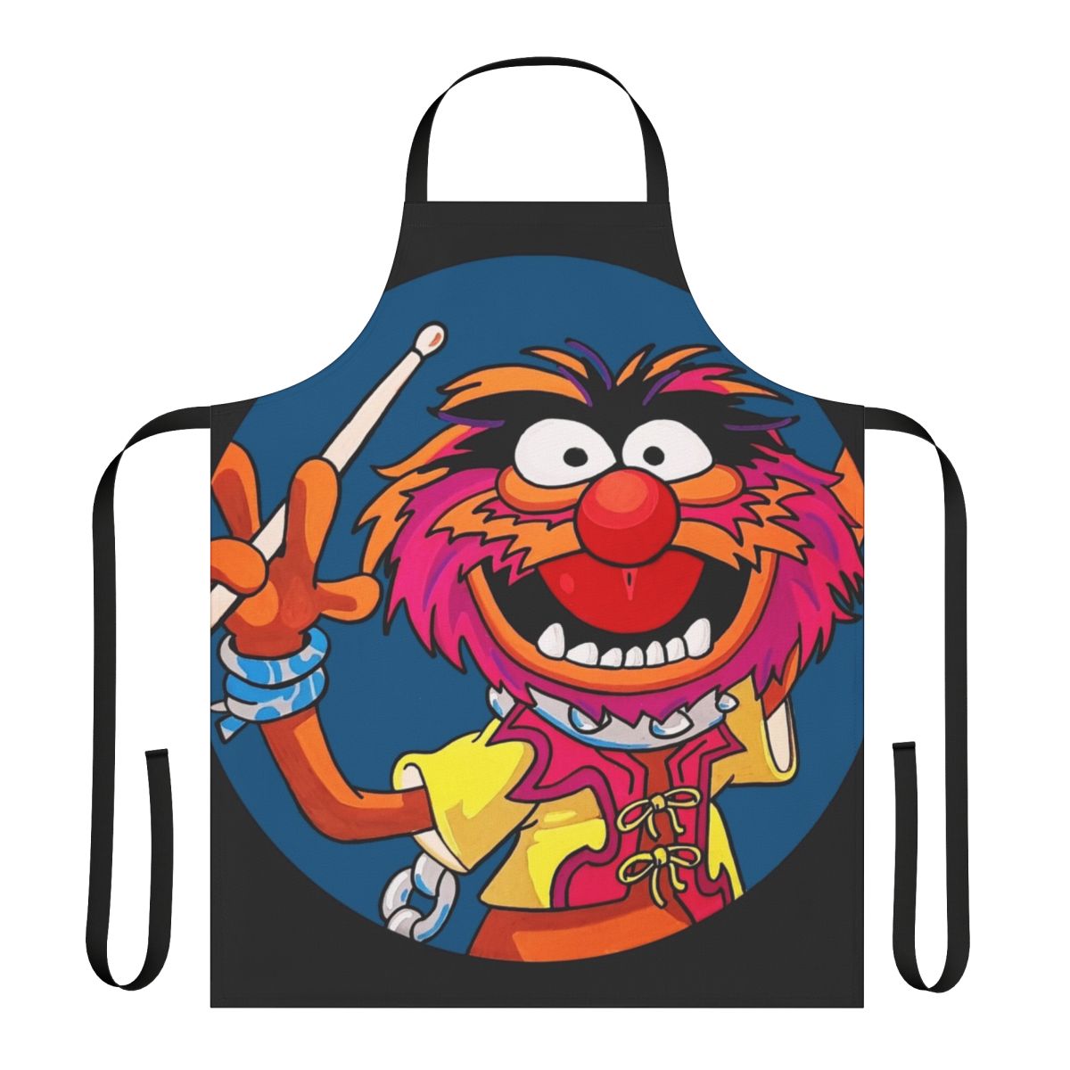 Drummer Apron featuring a colorful musical design