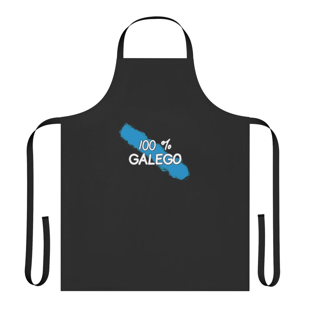 Colorful galician-style apron for travelers
