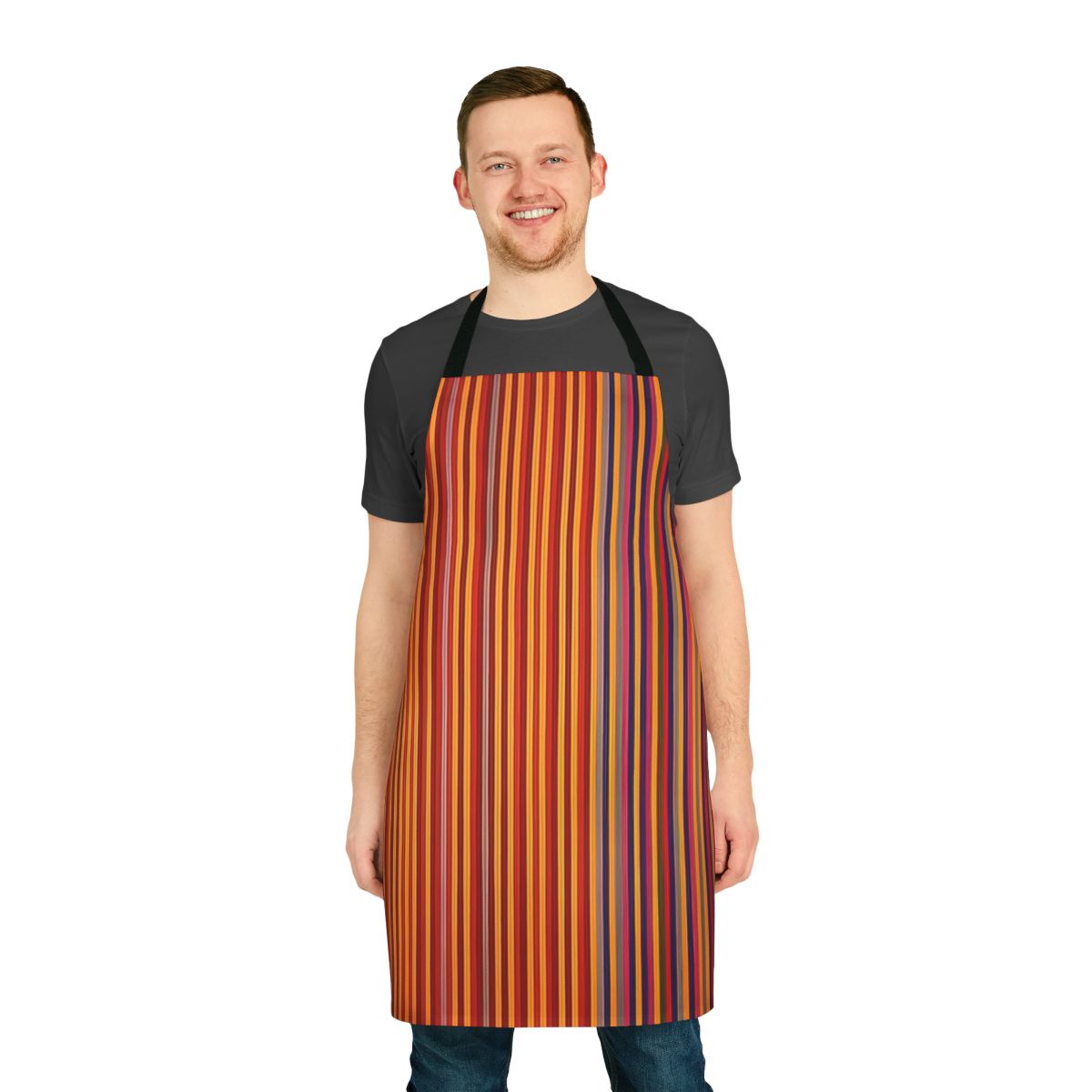 Apron featuring the iconic abstract art of Gene Davis
