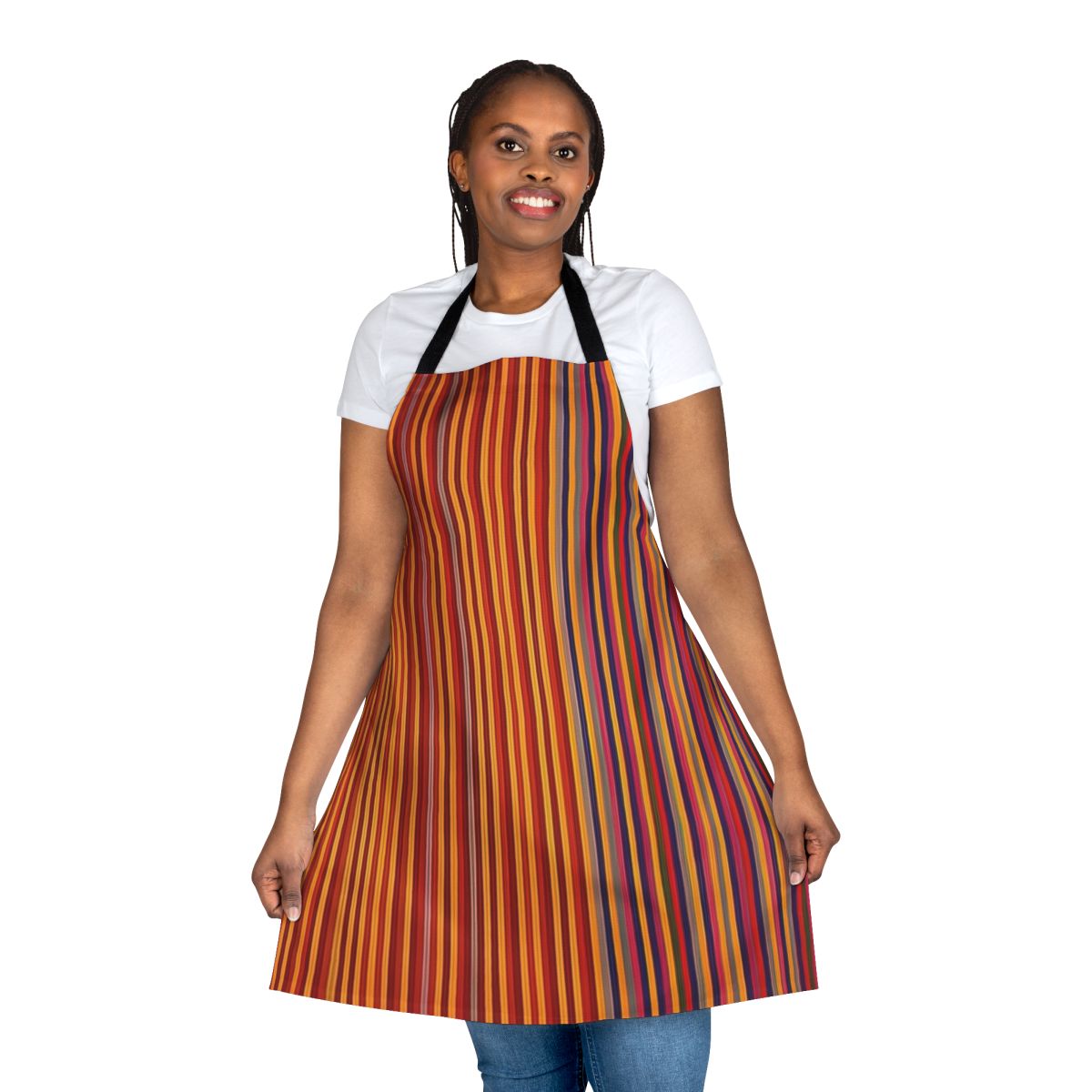 Apron featuring the iconic abstract art of Gene Davis