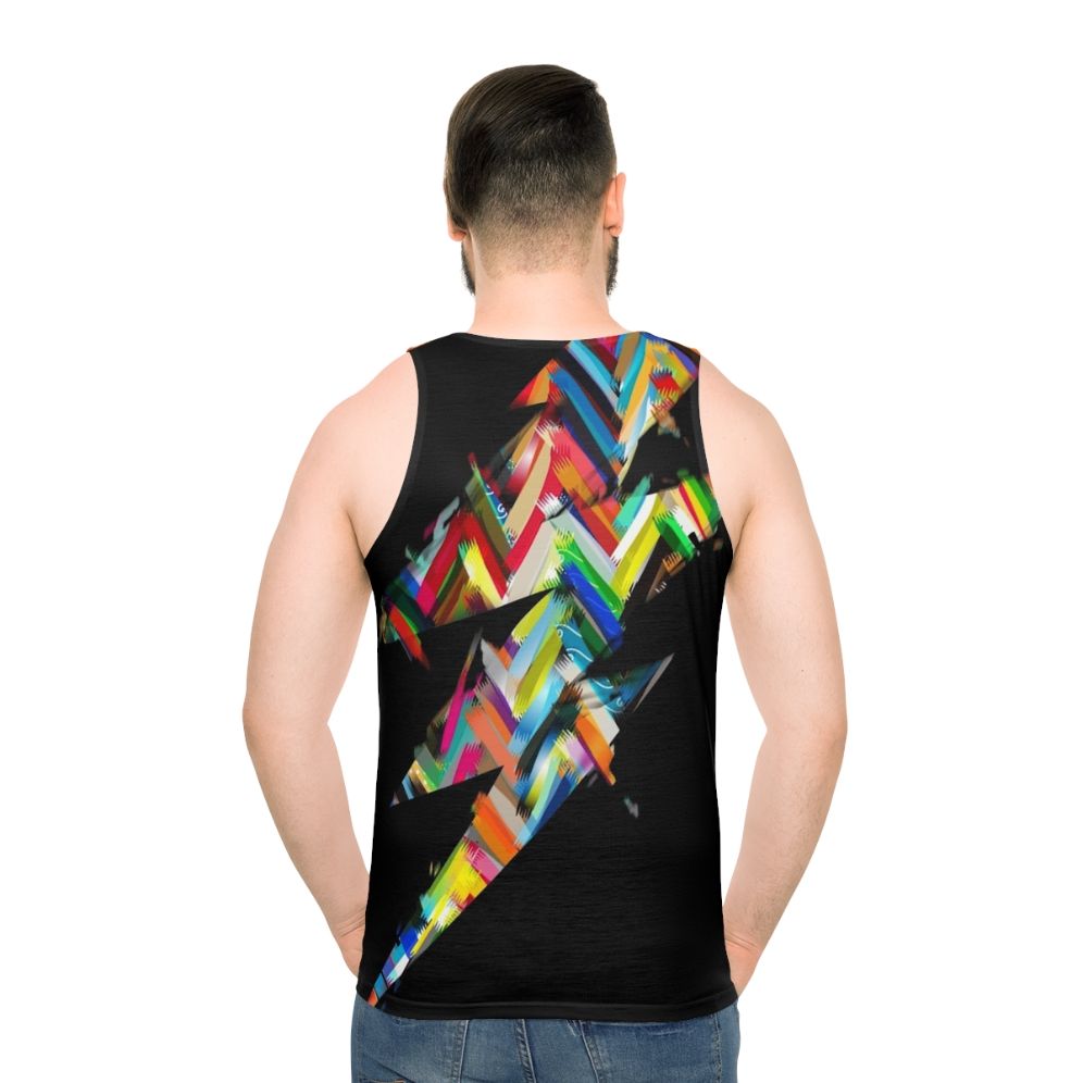 Colorful graphic unisex tank top