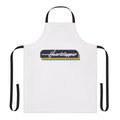Heartstopper-themed pride apron with colorful pattern