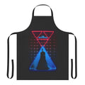 The Neon Demon-inspired colorful runway apron