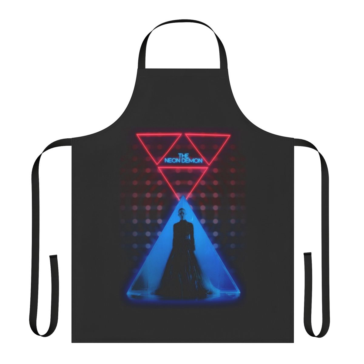 The Neon Demon-inspired colorful runway apron