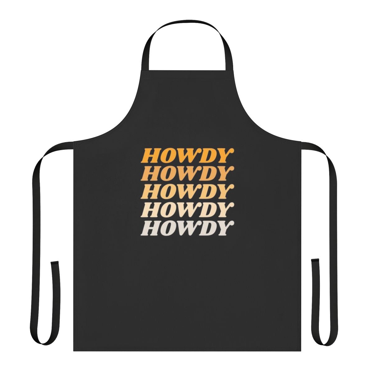 Vibrant Howdy-Inspired Apron for Western and Country Enthusiasts
